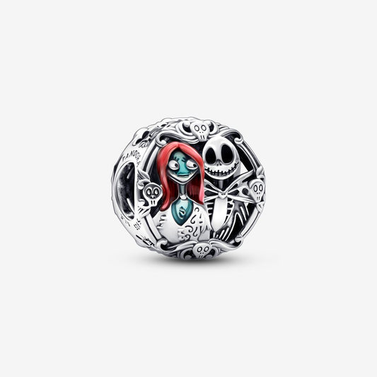 Disney Nightmare Before Christmas Charm for Bracelet, S925 Sterling Silver