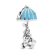 Disney Pinocchio Jiminy Cricket Dangle Charm For Bracelet, S925 Sterling Silver